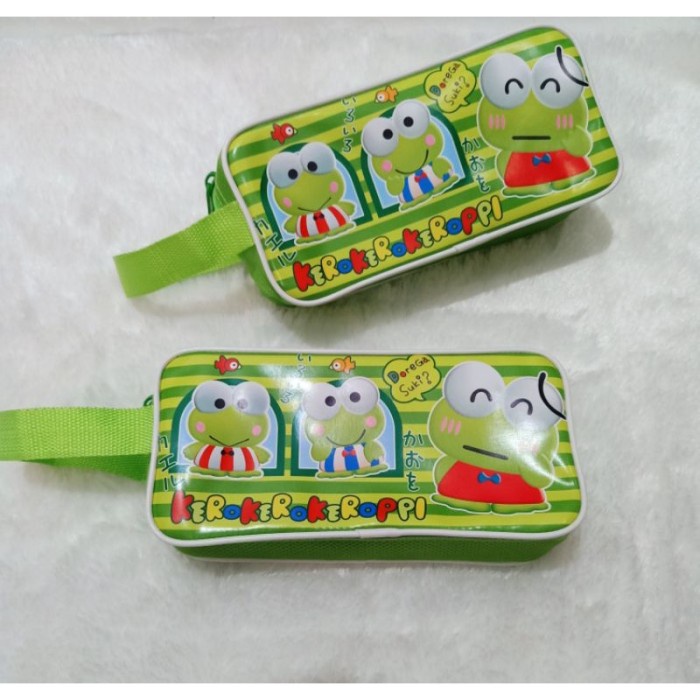 

Unik Pouch Tempat Pensil Keroppi Gilaa!!!