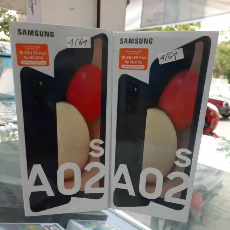 HP GALAXY A02 S RAM 4/64 TERBARU bonus anti gores