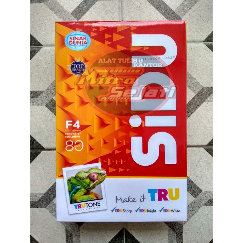 

KERTAS HVS 80 F4 SINAR DUNIA