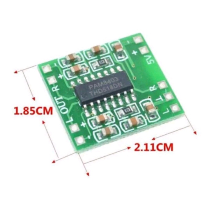 kit Pam 8403 amplifier mini class D