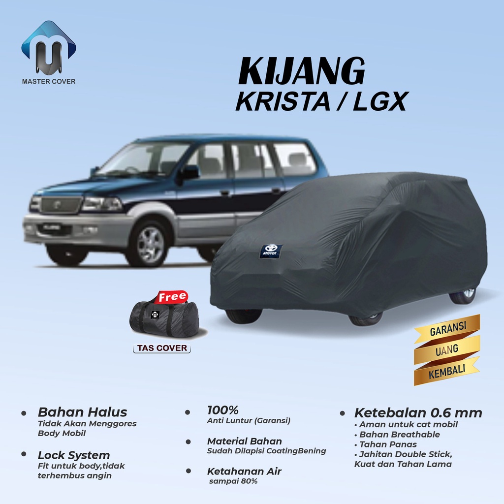 Jual Cover Sarung Mobil Kijang Krista Lgx Selimut Penutup Mobil Kapsul