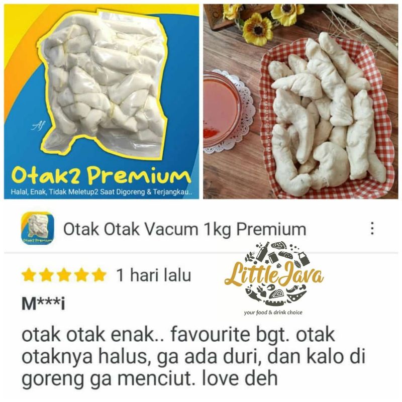 

Otak Otak Vacum 1kg Premium