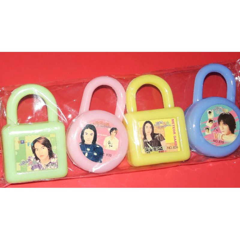 Seleper rautan pensil F4 Jerry Yan Vanness Wu Ken Zhu Vic Zhou Meteor Garden pencil sharpener ISI 4