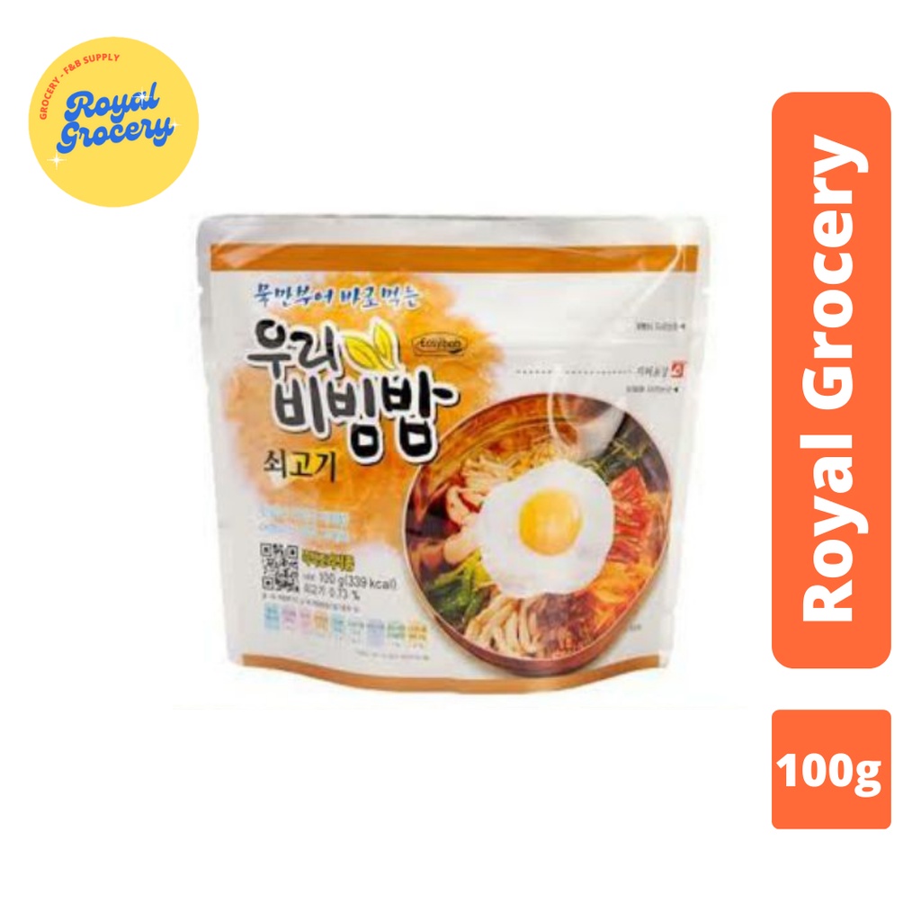 Chammi Food Easybab Instant Bibimbap Korea Instan Siap Saji 100g