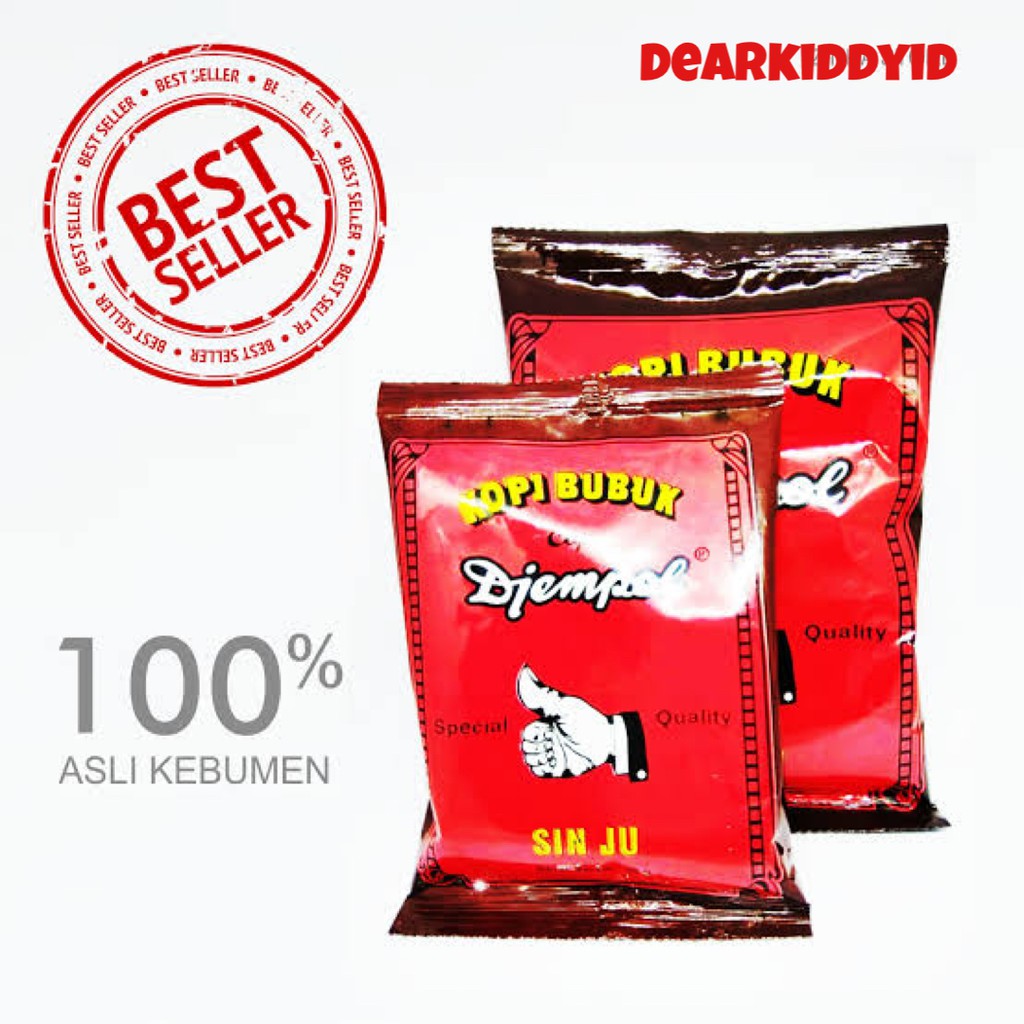 Djempol Kopi Bubuk Cap Djempol Sin Ju Khas Kebumen 185gr