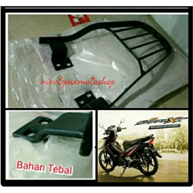 Breket Braket Box Motor Honda New Supra X 125 Fi 2020 - 2025 utk GIVI SHAD Kappa Jaminan Berbahan te