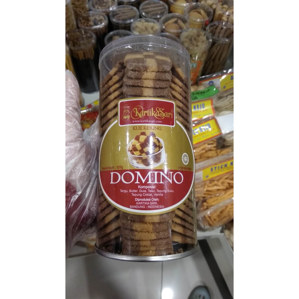 

DOMINO COOKIES KARTIKA SARI BANDUNG BEST SELLER CAKE LAPIS BOLU SALE PROMO JAJANAN ENAK KULINER KARTIKASARI