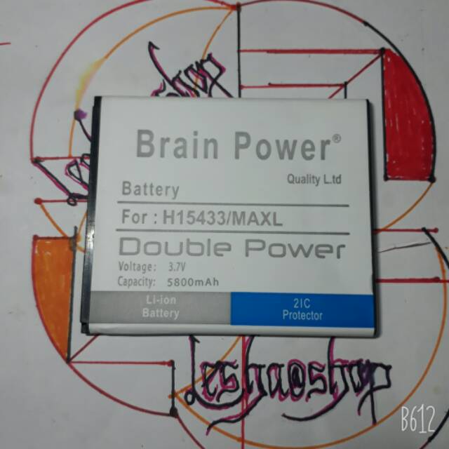 Baterai Battery Batre Smartfren Andromax L H15433 B26D2H