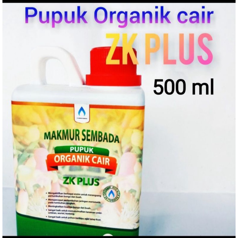 pupuk organik cair poc zk plus 500 gr pupuk tanaman pupuk buah pupuk bunga