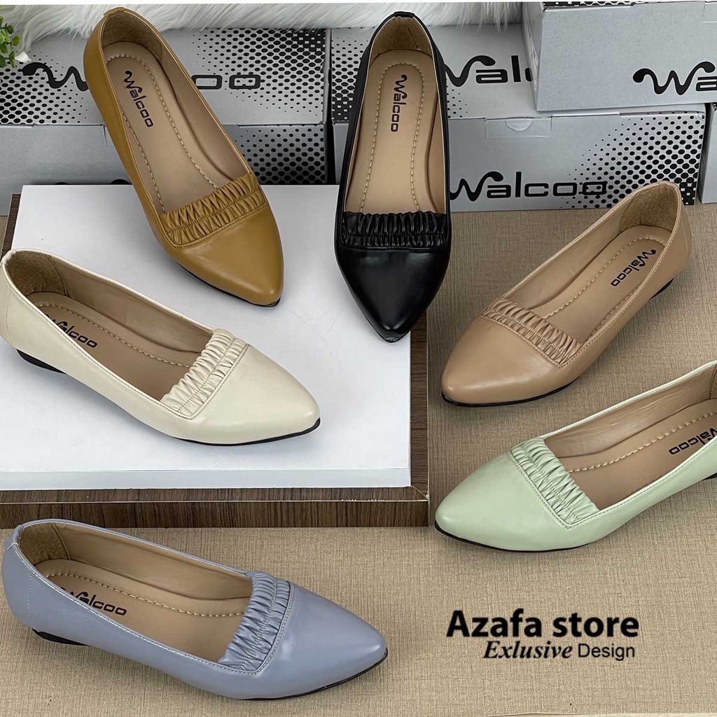 Walcoo Sepatu Flatshoes Wanita DEMAURA