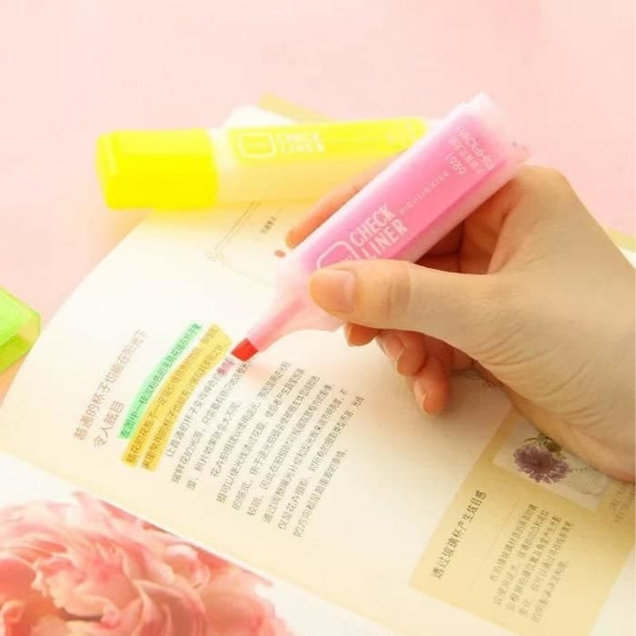 Check Liner Highlighter  LUCKY COLOUR PROMO