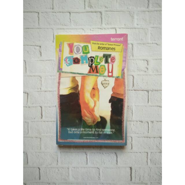 [preloved novel] you complete me by romanes from terrant kolpri