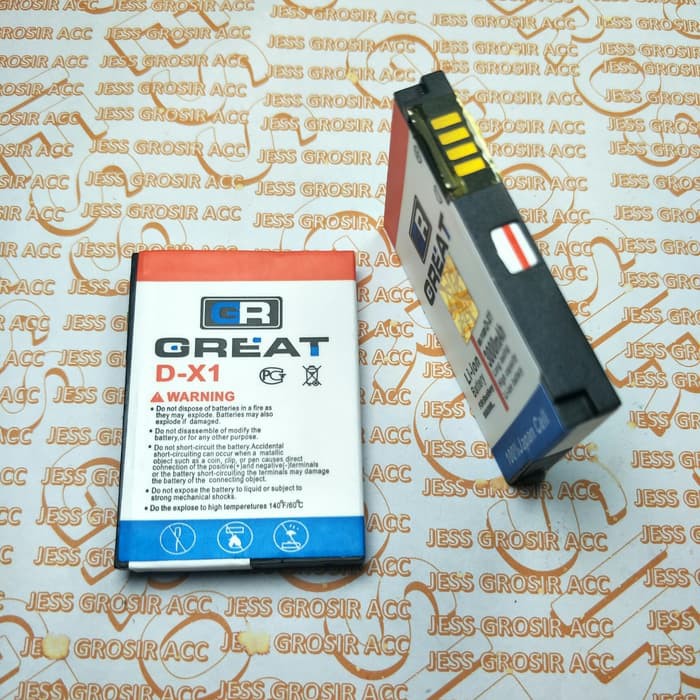 Baterai Battery GREAT Double Power Blackberry BB Strom Tour 8900 , D-X1 DX1