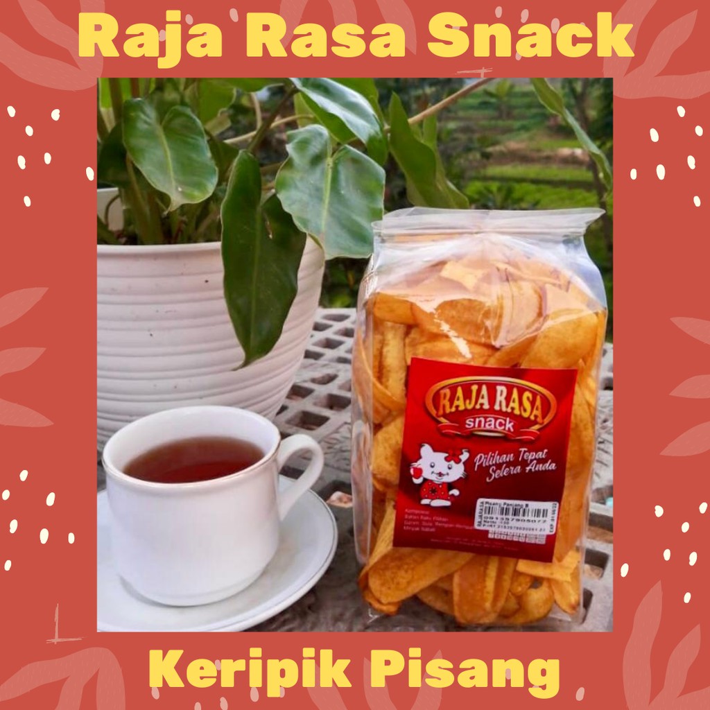 

[RAJA RASA SNACK] Kripik Pisang Raja Rasa / Cemilan Camilan Serba 12.000 / Makanan Ringan 12 Ribu