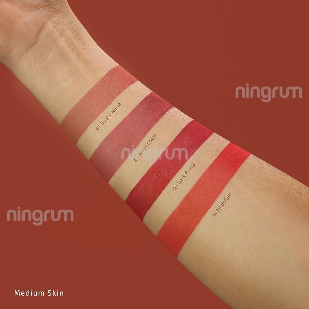 Ningrum Implora x Relaxa Matte Lipcream Limited Edition | Implora Lip Cream New Relaxa Cherry Lemon | Implora Urban Lip Cream Matte 100% Original - 5102