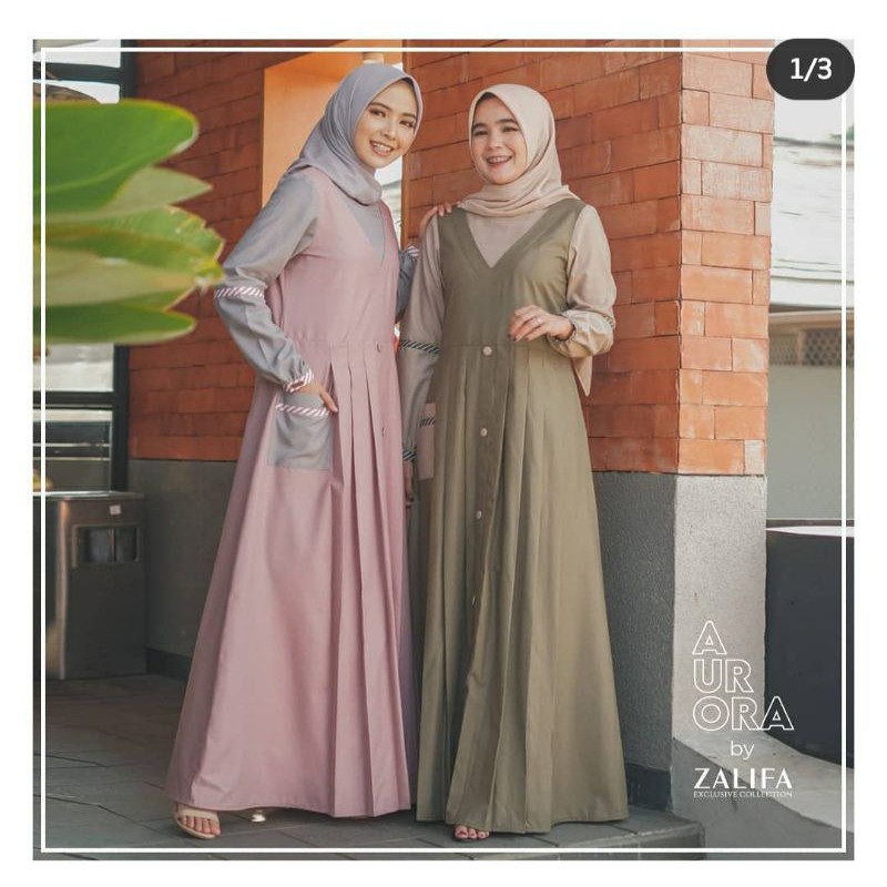 AURORA  dress BY ZALIFA