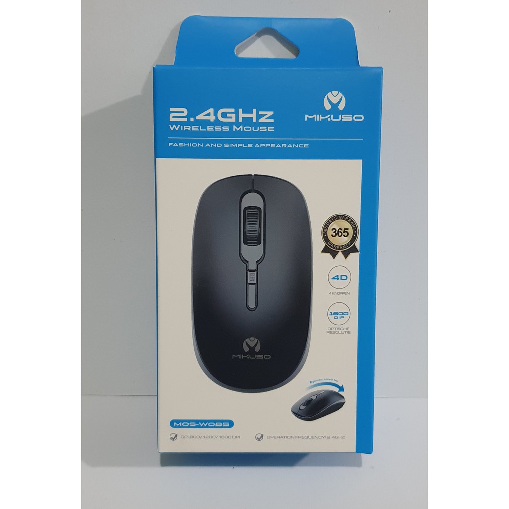 Mouse Wireless NISUTA MOS-W085 MIKUSO MOS-W085 Wireless Mouse ORIGINAL