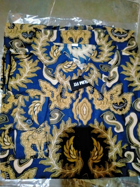 Kemeja Batik Slimfit | Kemeja Pria Lengan Panjang | Kemeja Kantor | Kemeja Formal | Kemeja Terlaris