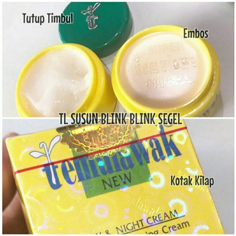 CREAM TEMULAWAK SUSUN ORI (KEMASAN SEGEL)