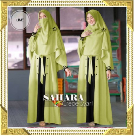TRAND TERBARU GAMIS REMAJA MANI SYARI SAHARA 2021 | HOPYLOVY - GAMIS AULIA