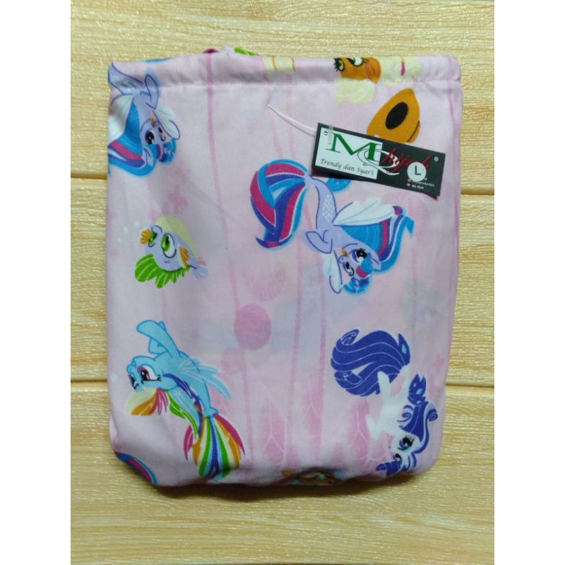 (COD) MUKENA MQ HIJAB USIA 4-8 TAHUN (PILIH MOTIF)