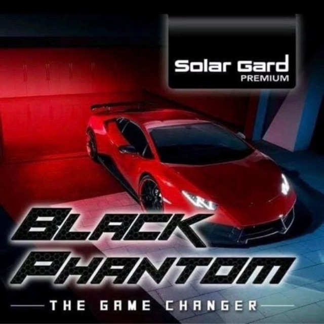 SOLAR GARD PREMIUM BLACK PHANTOM UNTUK KACA DEPAN