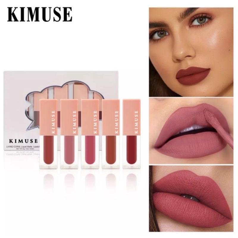 KIMUSE LIP CREAM MATTE KIT LIPCREAM KS102