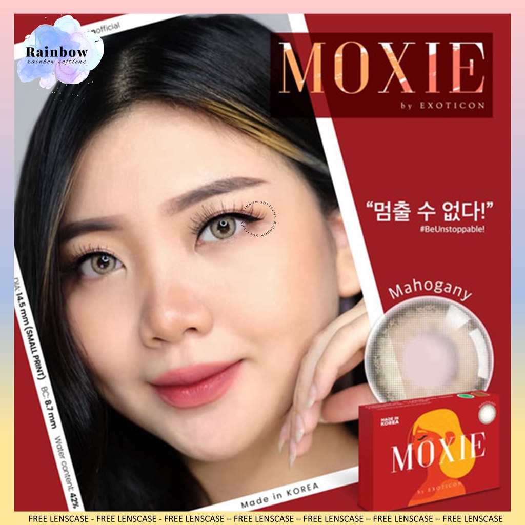 [COD] SOFTLENS X2 MOXIE NORMAL &amp; MINUS (-0.50 SD -3.00) DIAMETER 14.5MM - EXOTICON