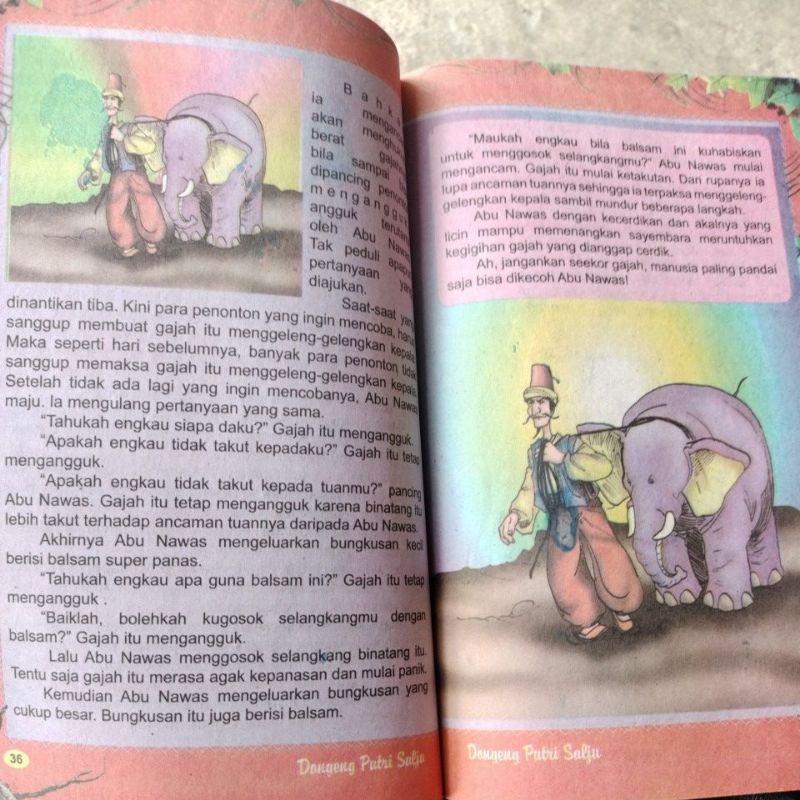 Buku Dongeng putri salju  128 halaman (15×25cm)