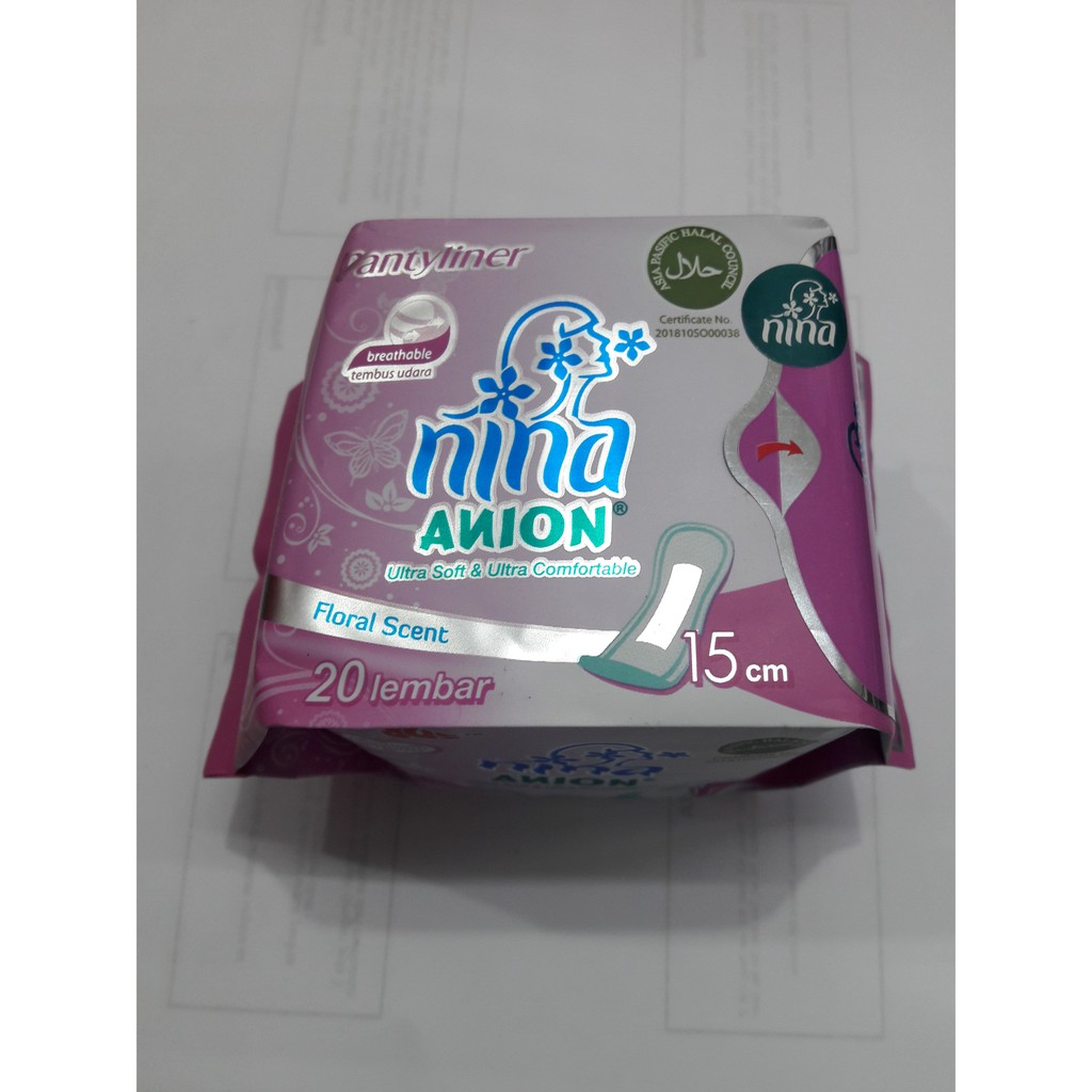 Nina Anion Pantyliner 15cm 20Lembar