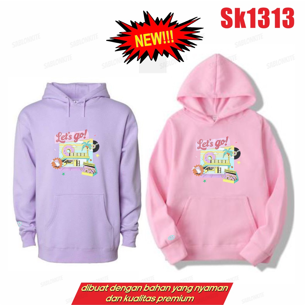 MURAH!!! SWEATER HOODIE TAEHYUNG V DYNAMITE SK1313 UNISEX FLEECE