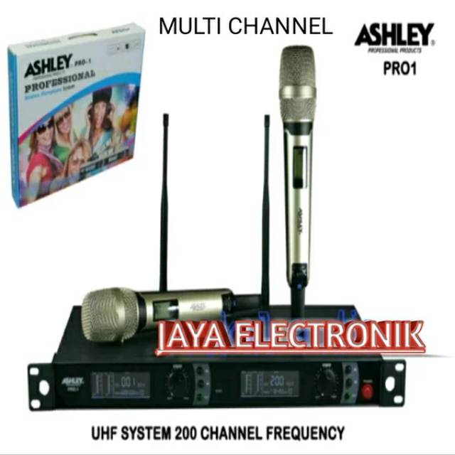 MICROPHONE WIRELESS ASHLEY PRO-1