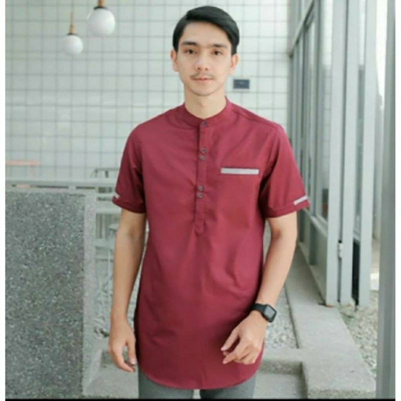 Fourfashion BAJU KOKO LEO t7 / ATASAN BAJU KOKO PRIA LEO