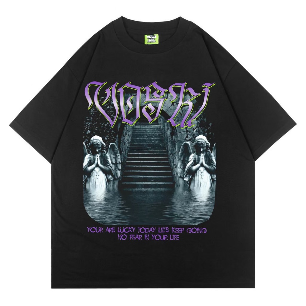 KAOS PRIA DISTRO TSHIRT OVERSIZE ATASAN PRIA/WANITA VOSKI