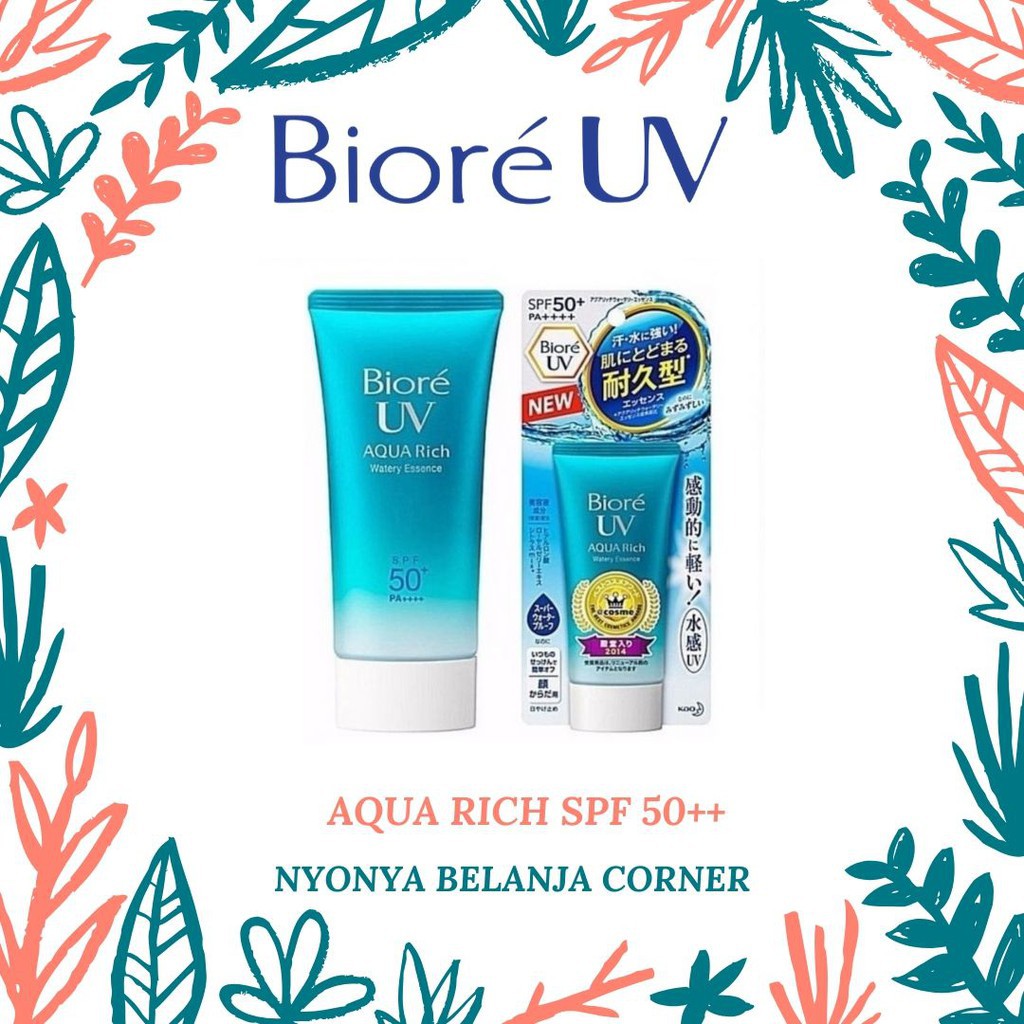BIORE UV SPF 50 TABIR SURYA UNTUK WAJAH