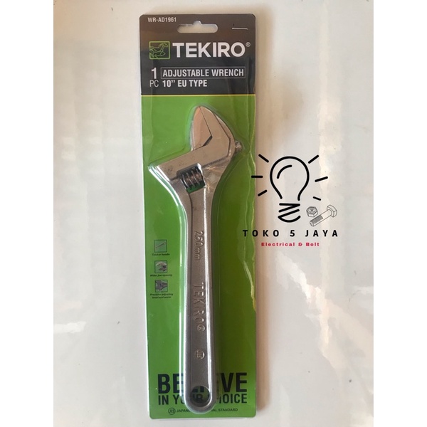 kunci inggris 10" tekiro / kunci inggris 10"