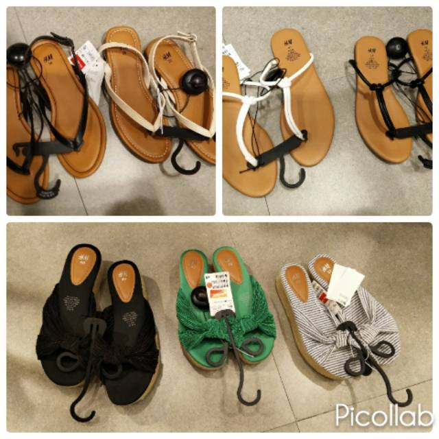 sandal bulu h&m