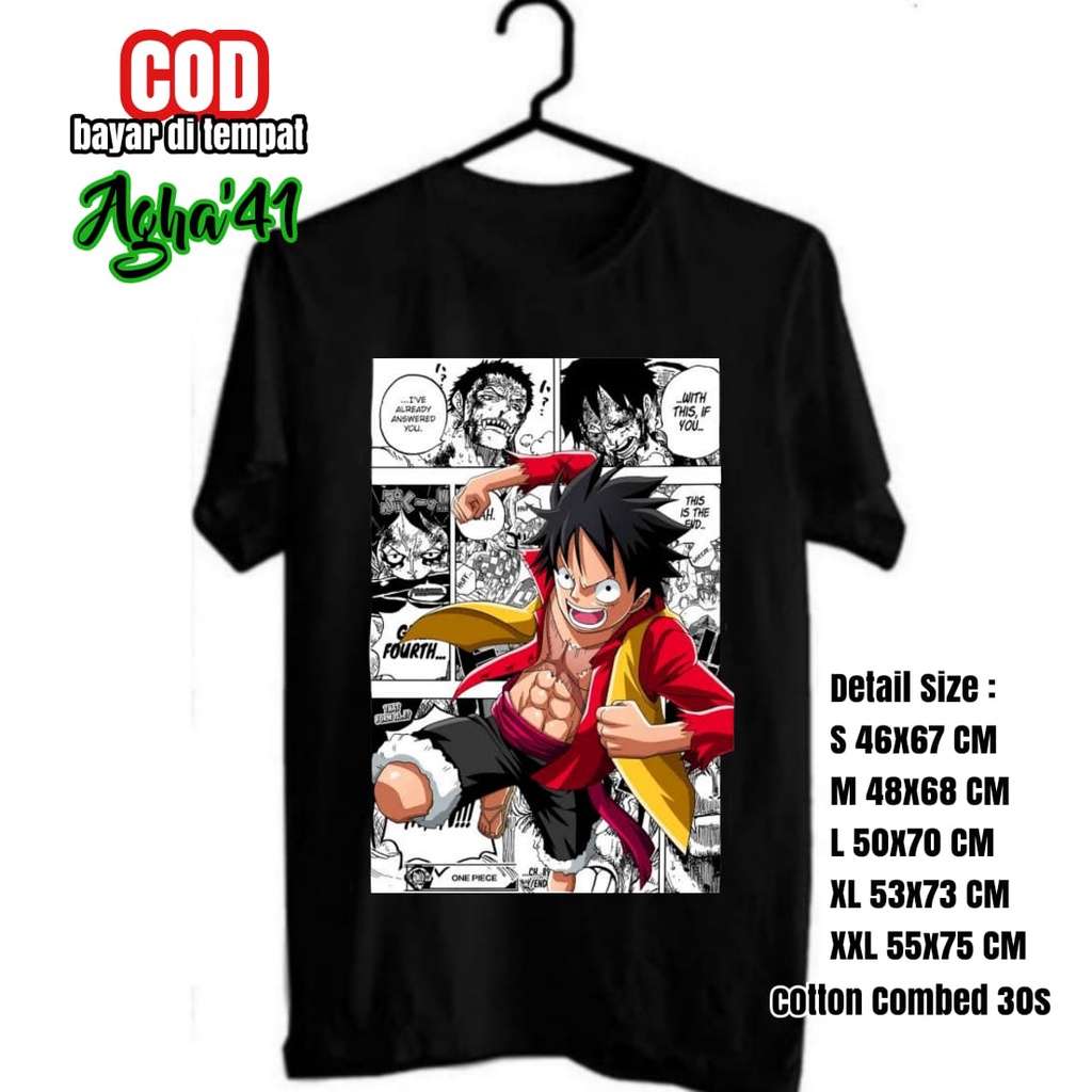 KAOS KOMIK ONE PIECE