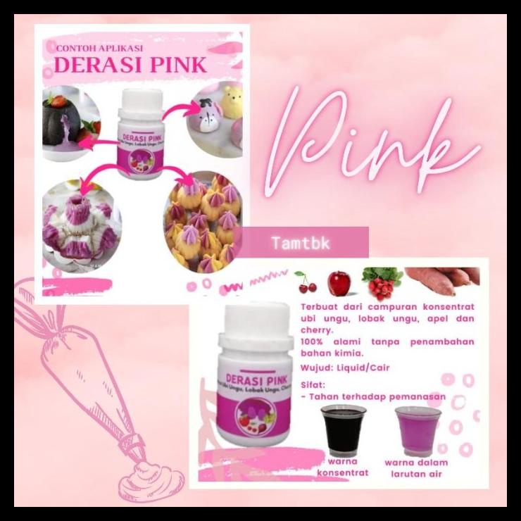 

TERBARUU!! DERASI - pewarna makanan natural alami 30gr COD
