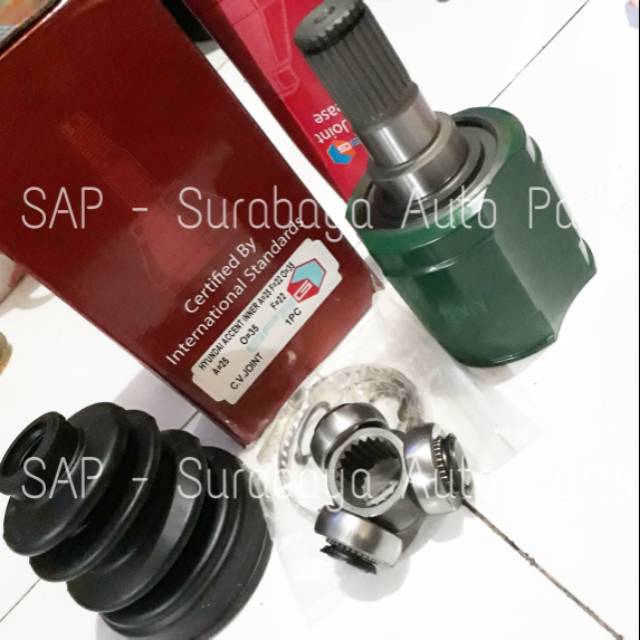 As Roda Dalam Hyundai Accent Cakra Verna Avega Getz Cv Joint Inner Hyundai Accent