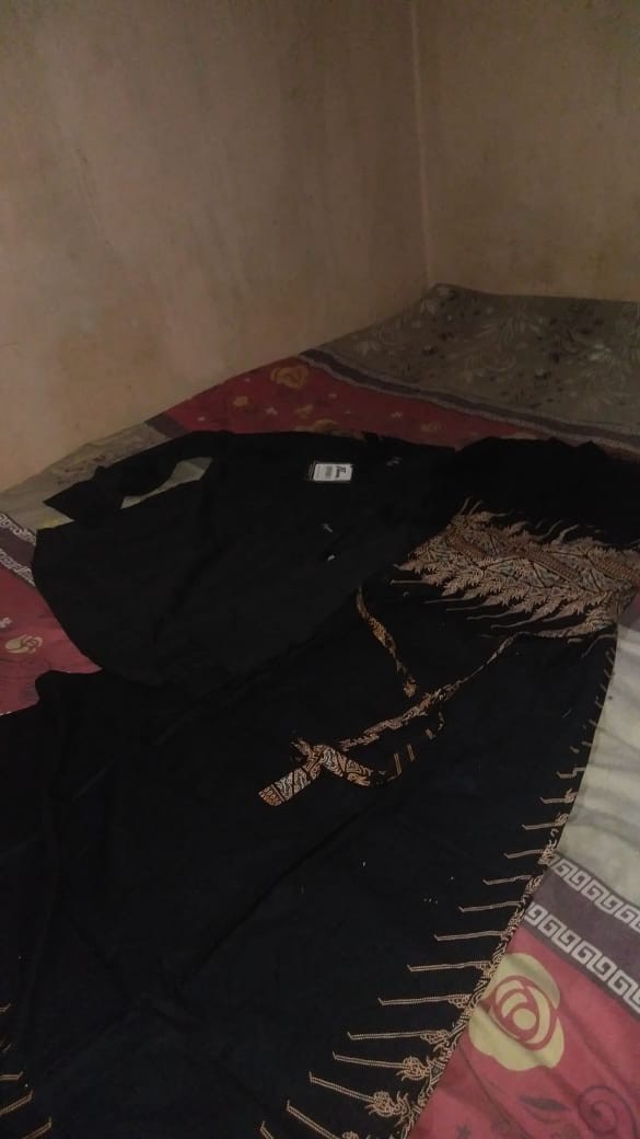 Maura Couple - Sania Ruffle Batik Couple Atasan Promo Murah M L Xl Xxl Terlaris Batik Solo