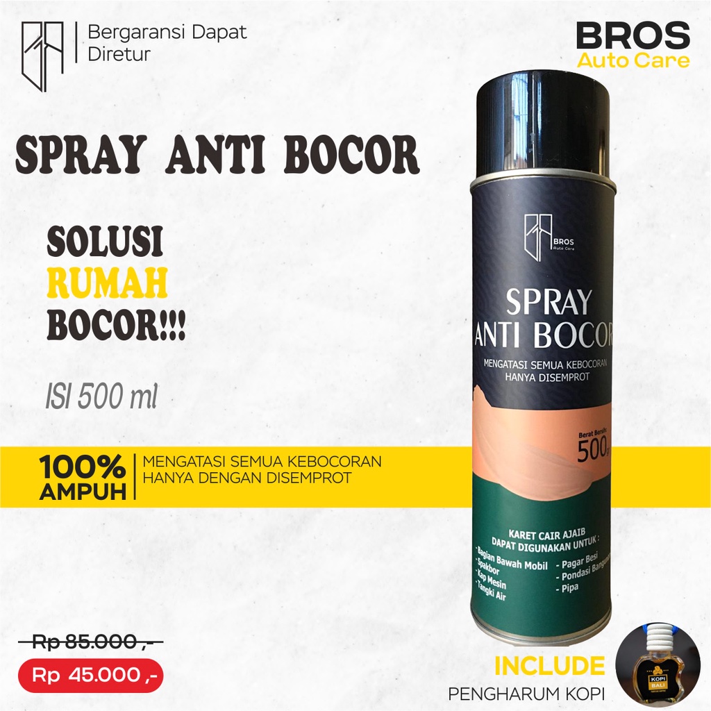 Aqua Spray Semprotan Anti Bocor Flex Seal