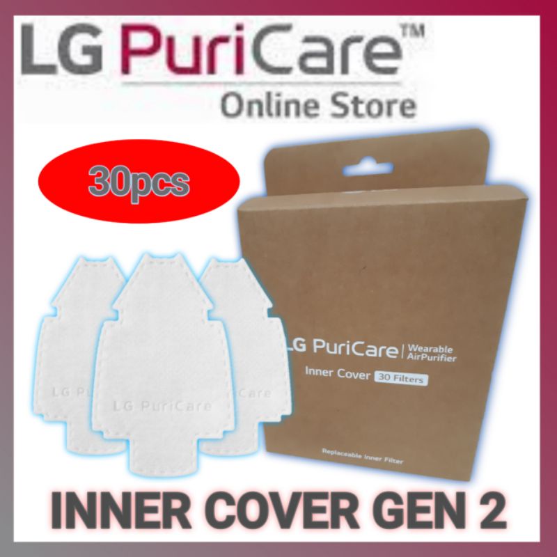 Inner Cover LG Puricare Wearable Air Purifier Gen 2 isi 30pcs Original