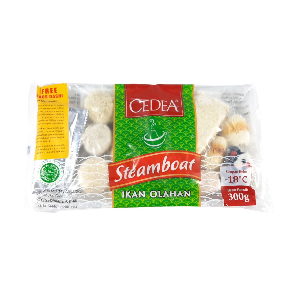 

Frozen Food Steamboat Cedea 300gr