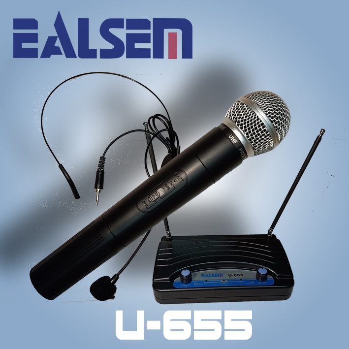 Mic WIreless / Microphone Ealsem ES-655