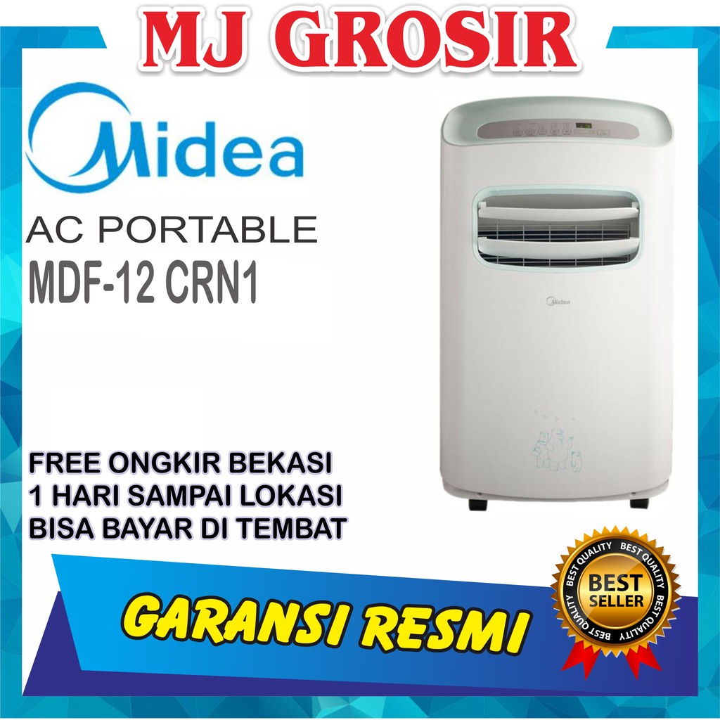 AC MIDEA MPF2 12 CRN1 1.5 PK LOW WATT AC PORTABLE