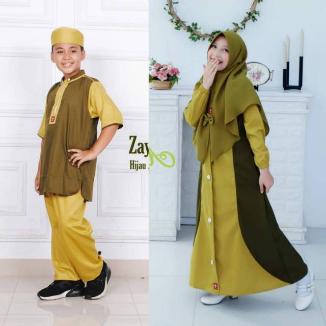 Set Koko Zaydan Set Gamis Aleena