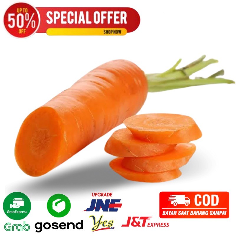 

wortel import brastagi sayur sayuran segar fresh organik bandung