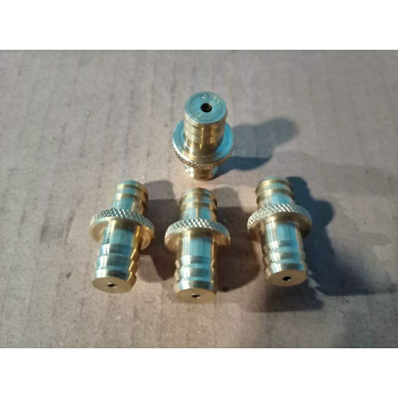 TERMURAH Ventilator Pengaman Selang Gas / Double Brass Kuningan