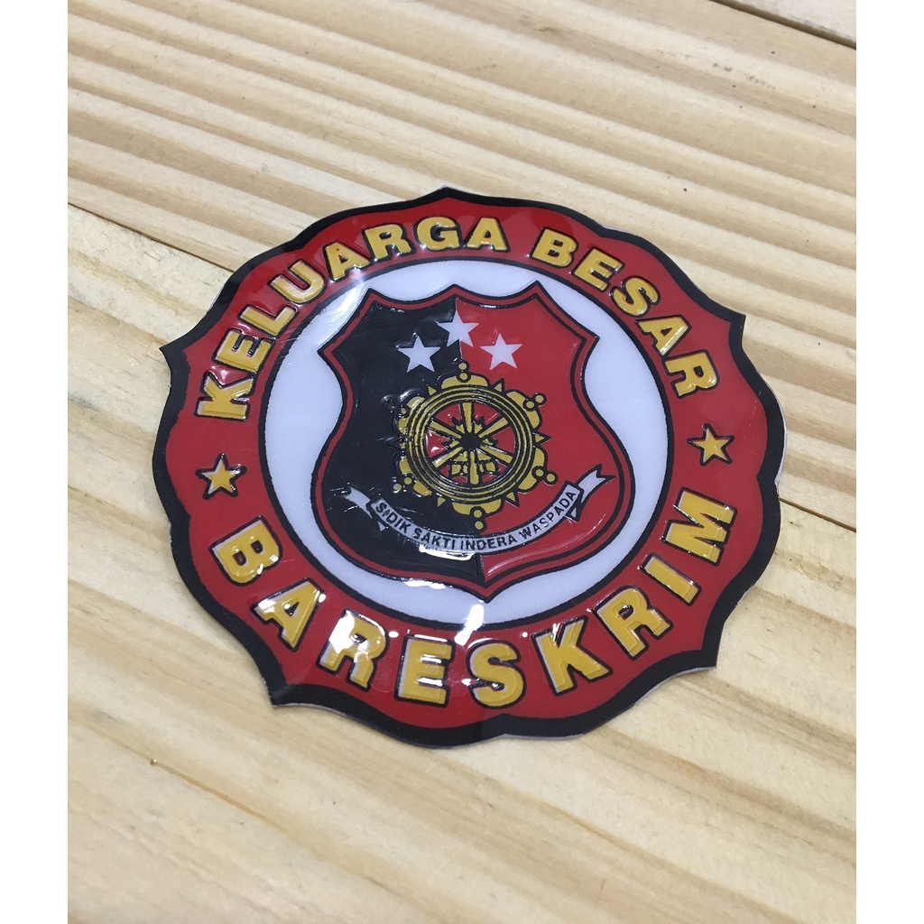 Stiker Reskrim Sticker Bareskrim - Bunga